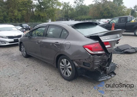 2013 Honda Civic Ex z USA, uszkodzony, nr VIN 2HGFB2F89DH543007